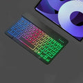 Mini teclado ultradelgado silencioso Bluetooth
