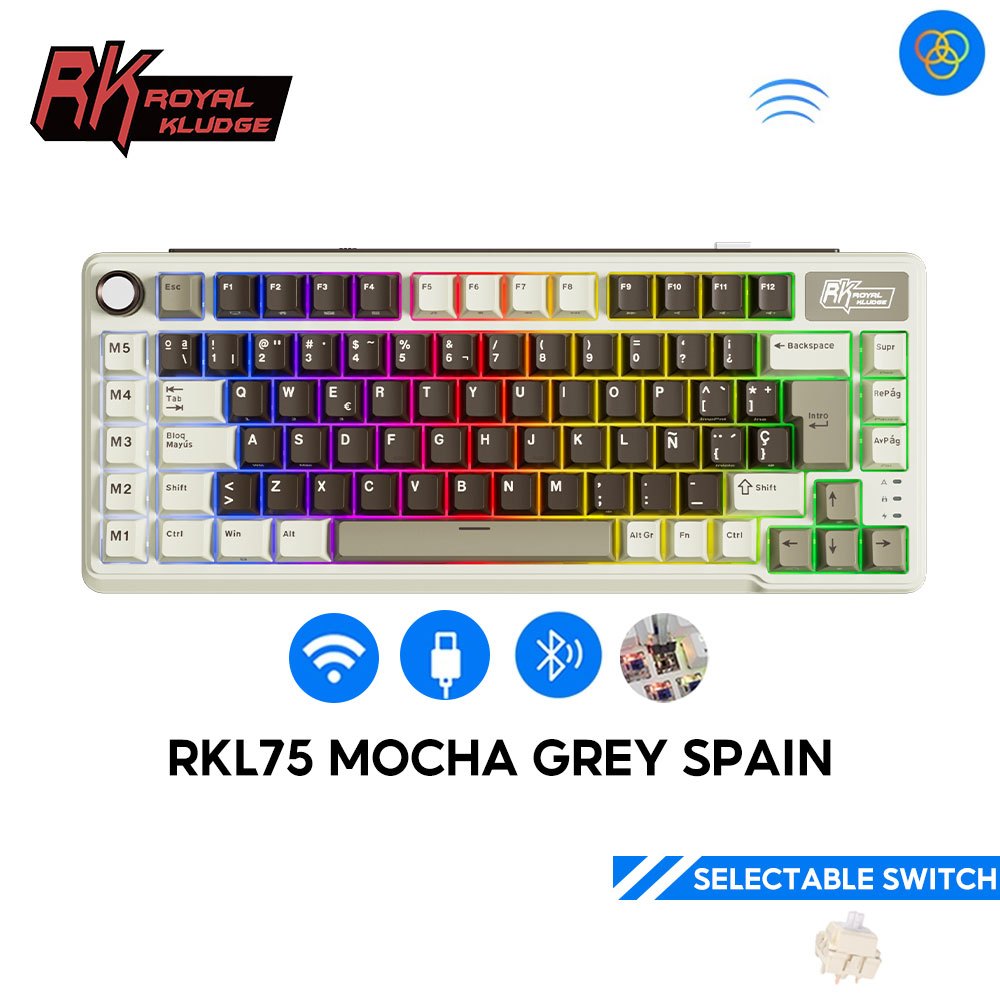 Teclado mecánico inalámbrico