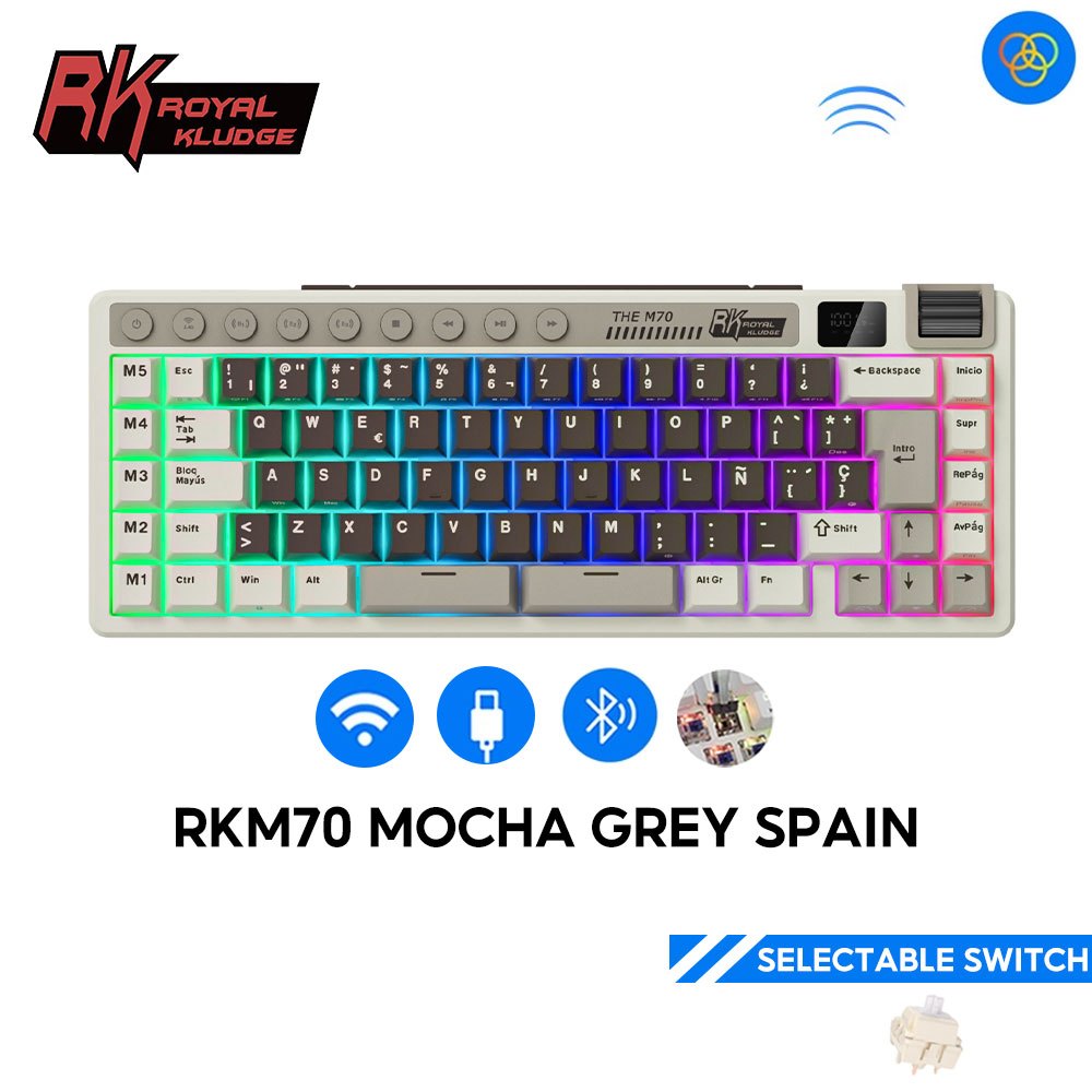 Teclado mecánico inalámbrico