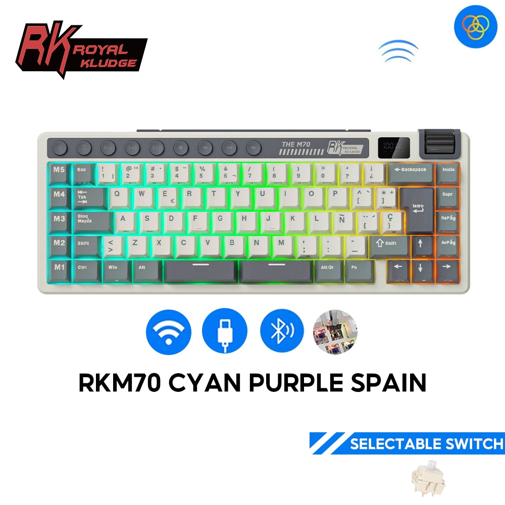 Teclado mecánico inalámbrico
