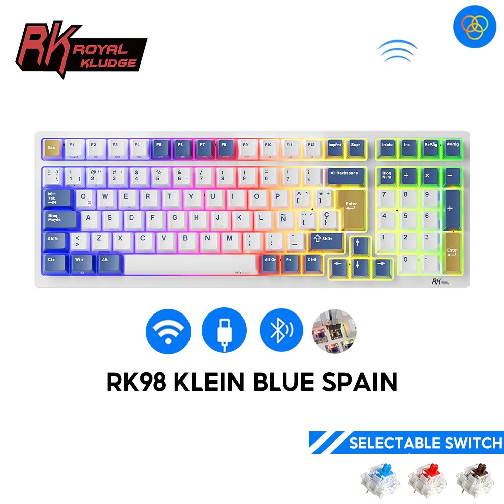 Teclado mecánico inalámbrico