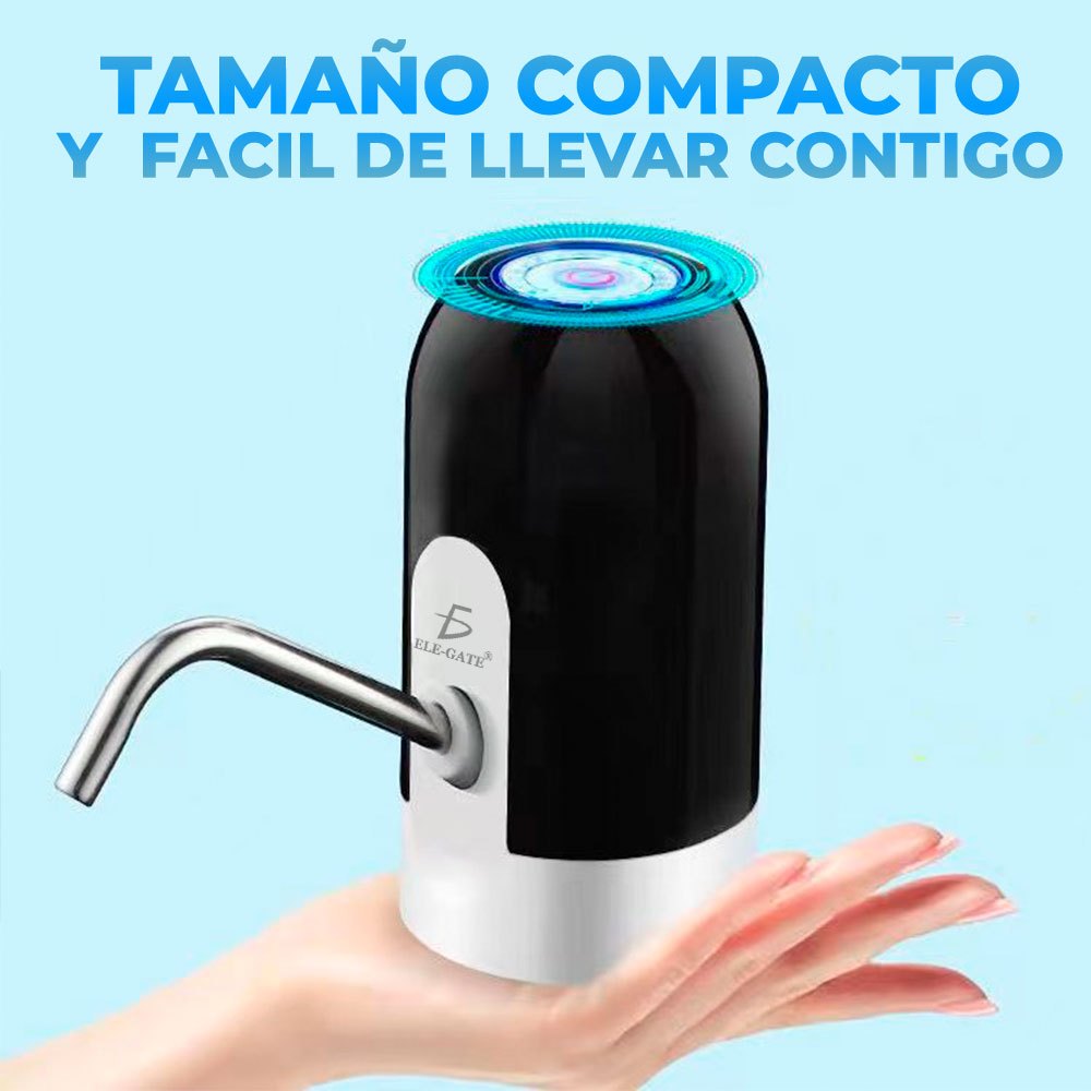 Dispensador De Agua Eléctrico Recargable Usb Bomba De Agua