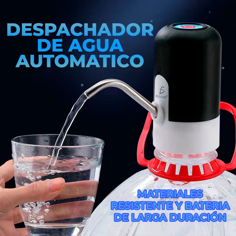Dispensador De Agua Eléctrico Recargable Usb Bomba De Agua