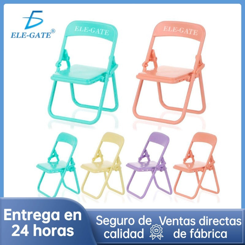 Soporte Para Celular En Forma De Mini Silla