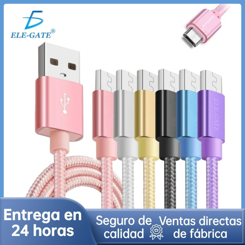 Cable V8 Mirco Usb Datos 1.5m Carga Rapida