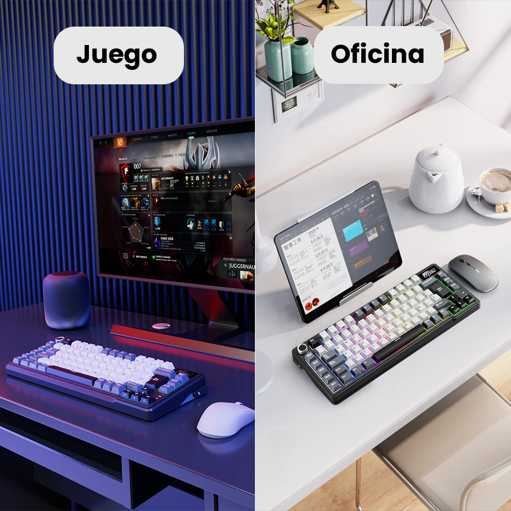 Teclado mecánico inalámbrico