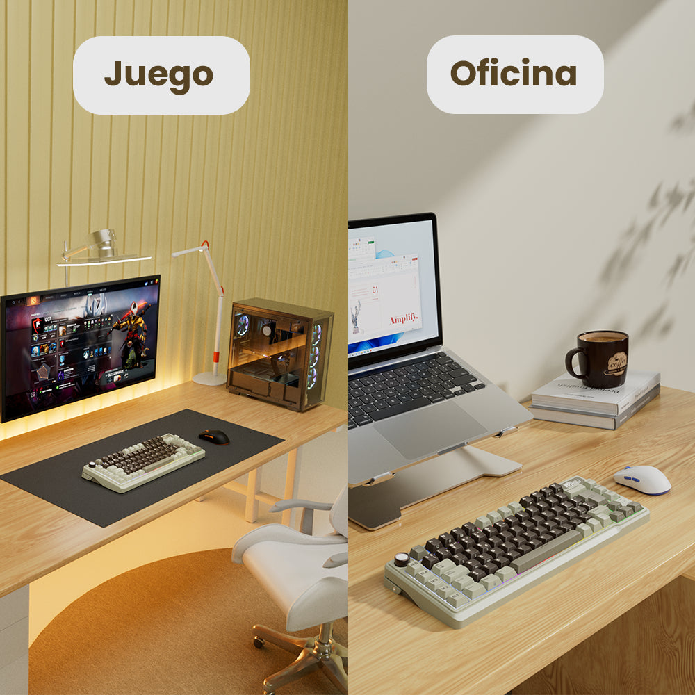 Teclado mecánico inalámbrico