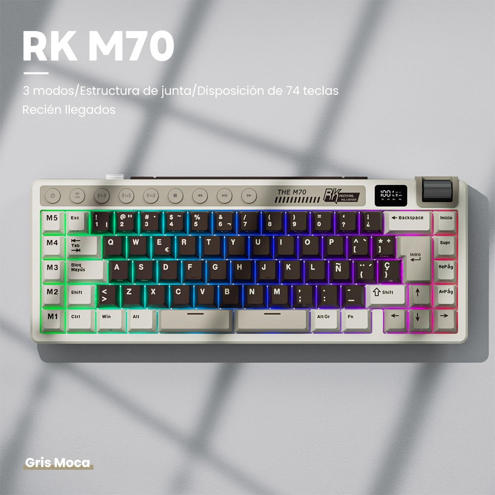 Teclado mecánico inalámbrico
