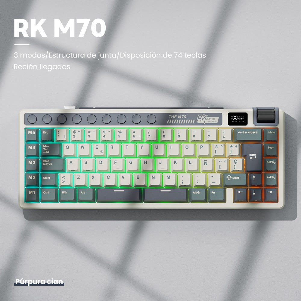 Teclado mecánico inalámbrico