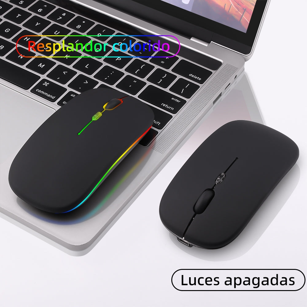 Portátil Bluetooth Ratón Inalámbrico Recargable