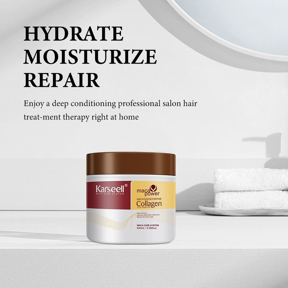 Karseell Esencia de aceite de argán hidratante y suavizante para cabello