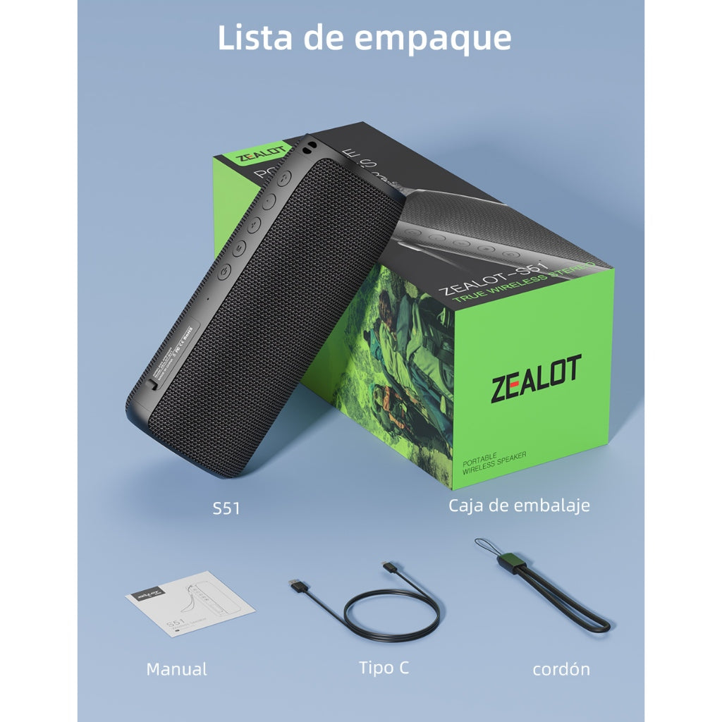 Altavoz Bluetooth Portátil