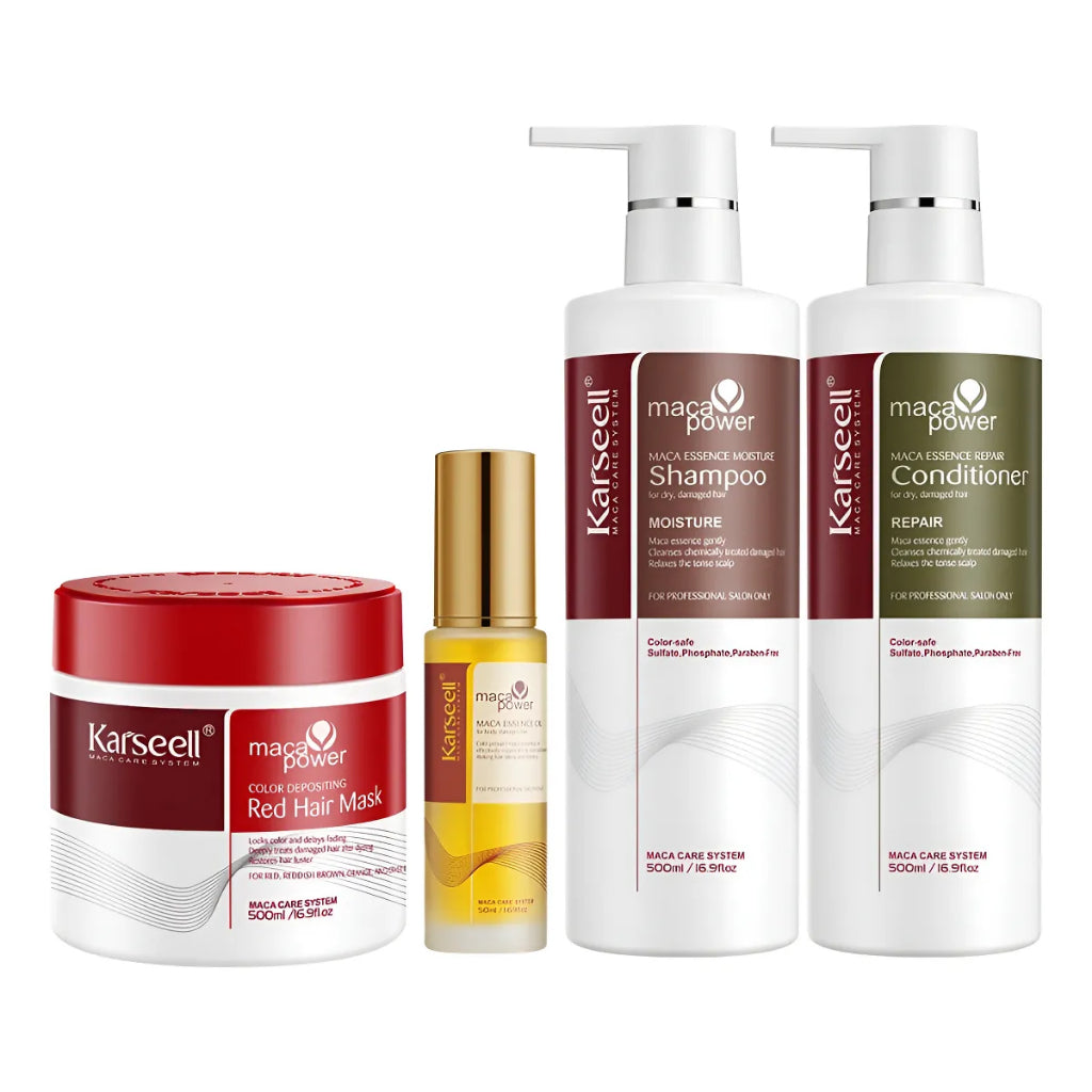 Karseell Color Repair Rojoconjunto Mascarilla Decabello