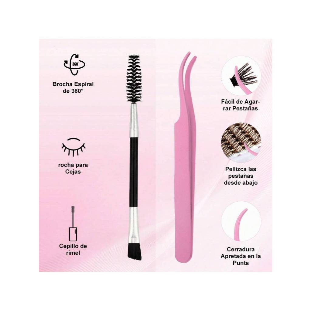 Kit De Extensiones De Pestañas Individuales