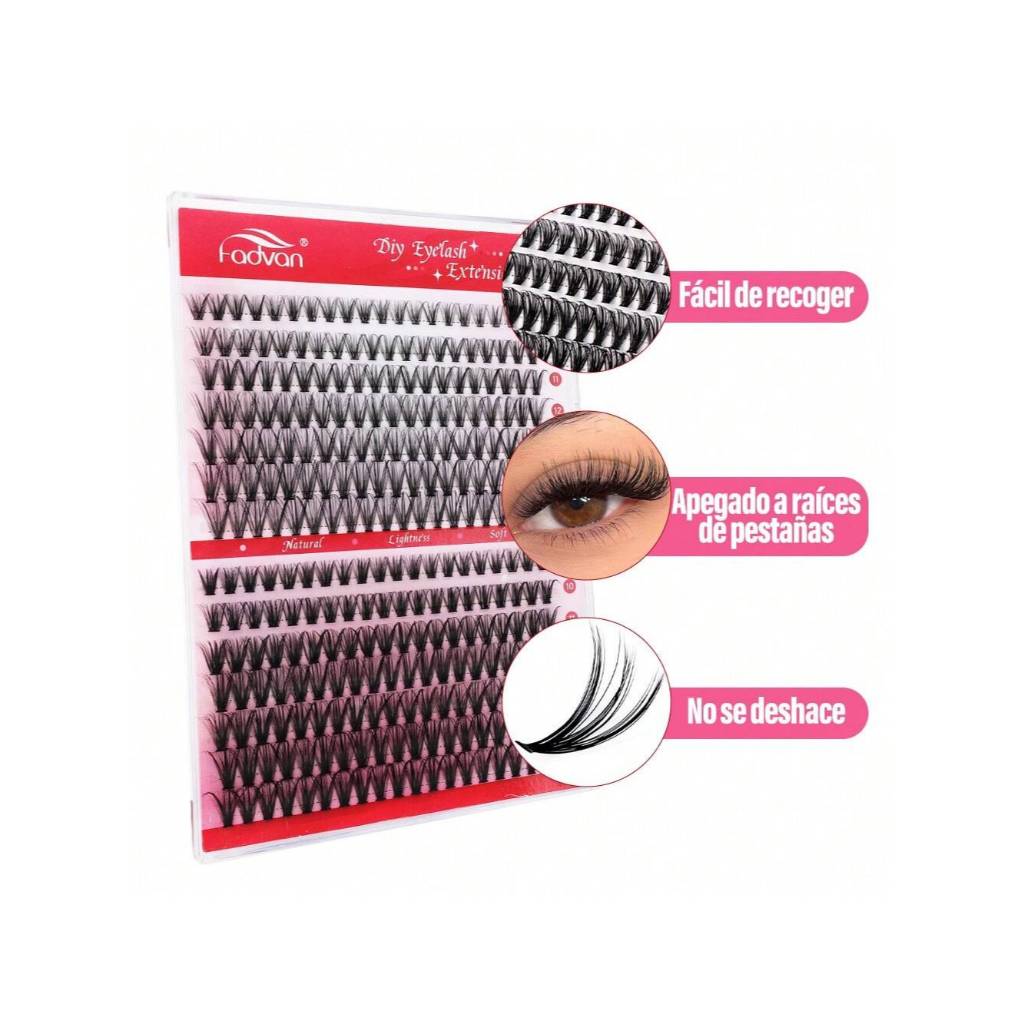 Kit De Extensiones De Pestañas Individuales