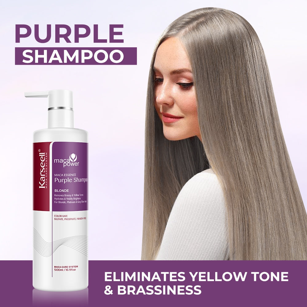 Karseell Recupera el equilibrio del color Champú violeta