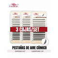 3PCS Pestañas Cómicas Individuales