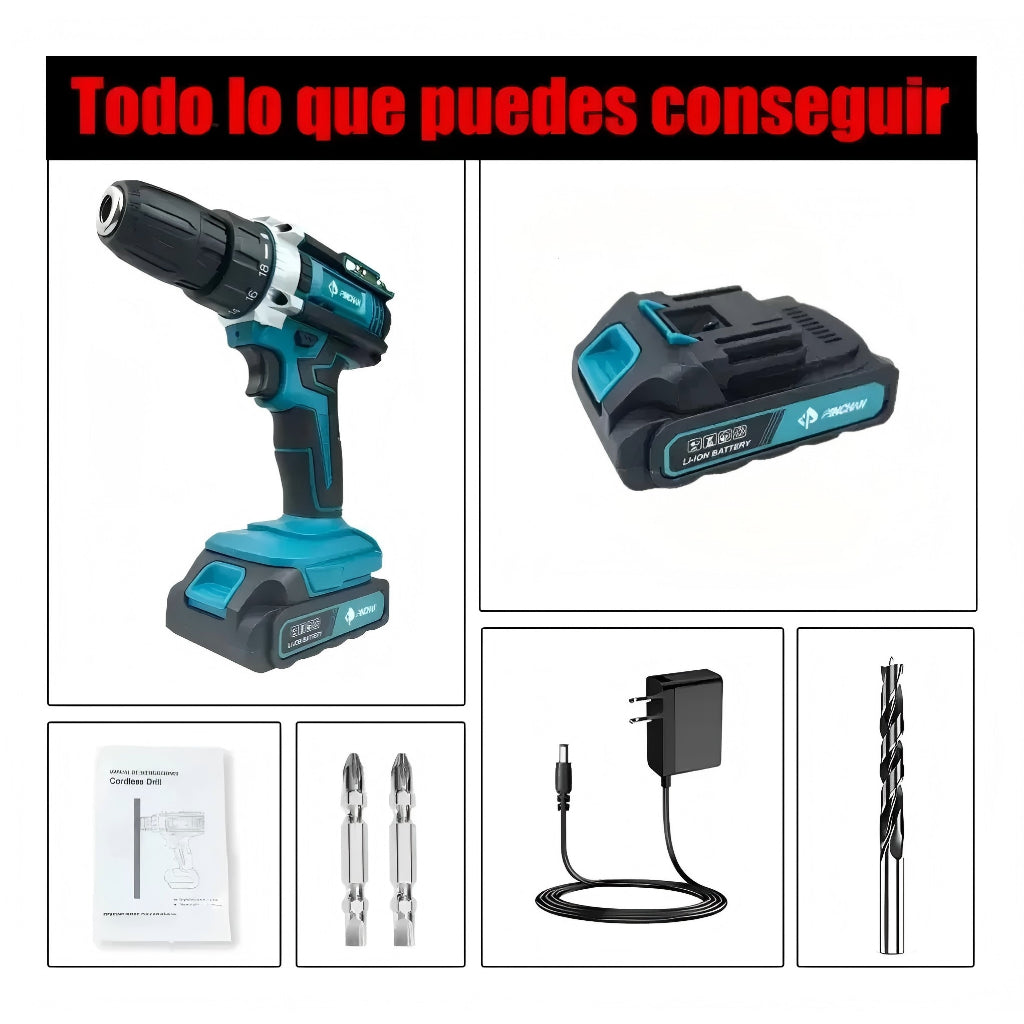 Kit De Taladro Inalámbrico