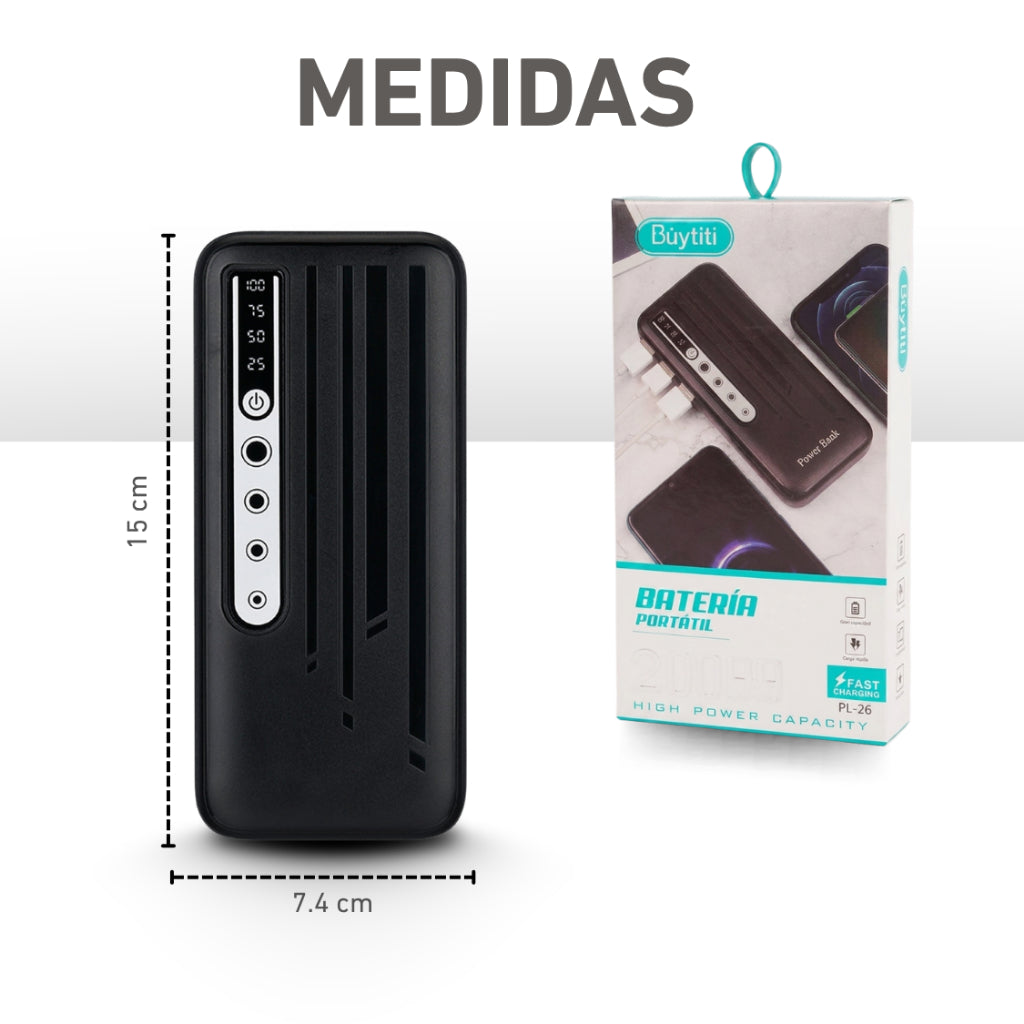 Power Bank de 20000 mAh