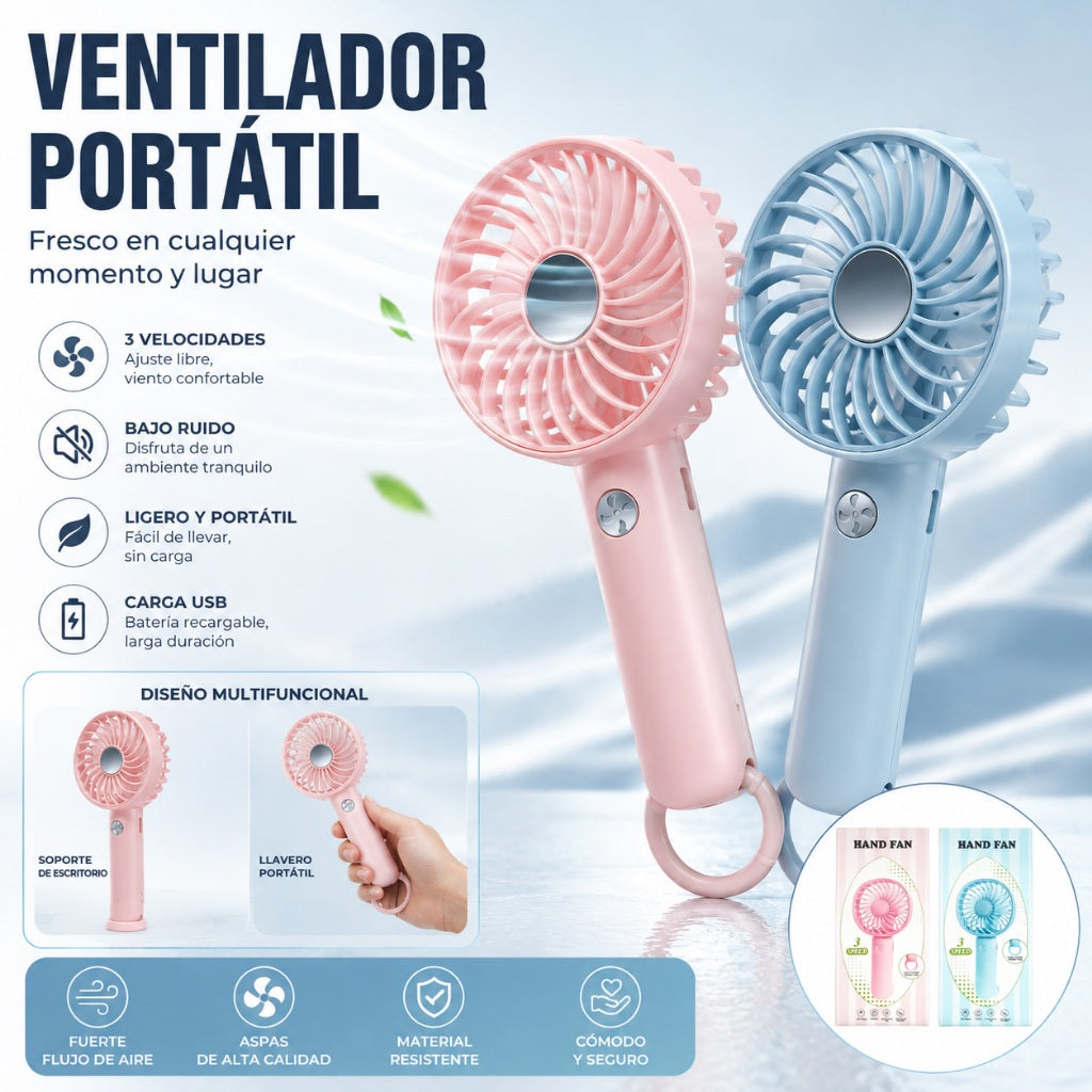 Ventilador Recargable USB