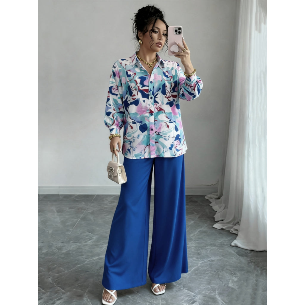 Conjunto casual de 2 piezas, Conjunto elegante de verano para mujer, estilo bohemio, informal