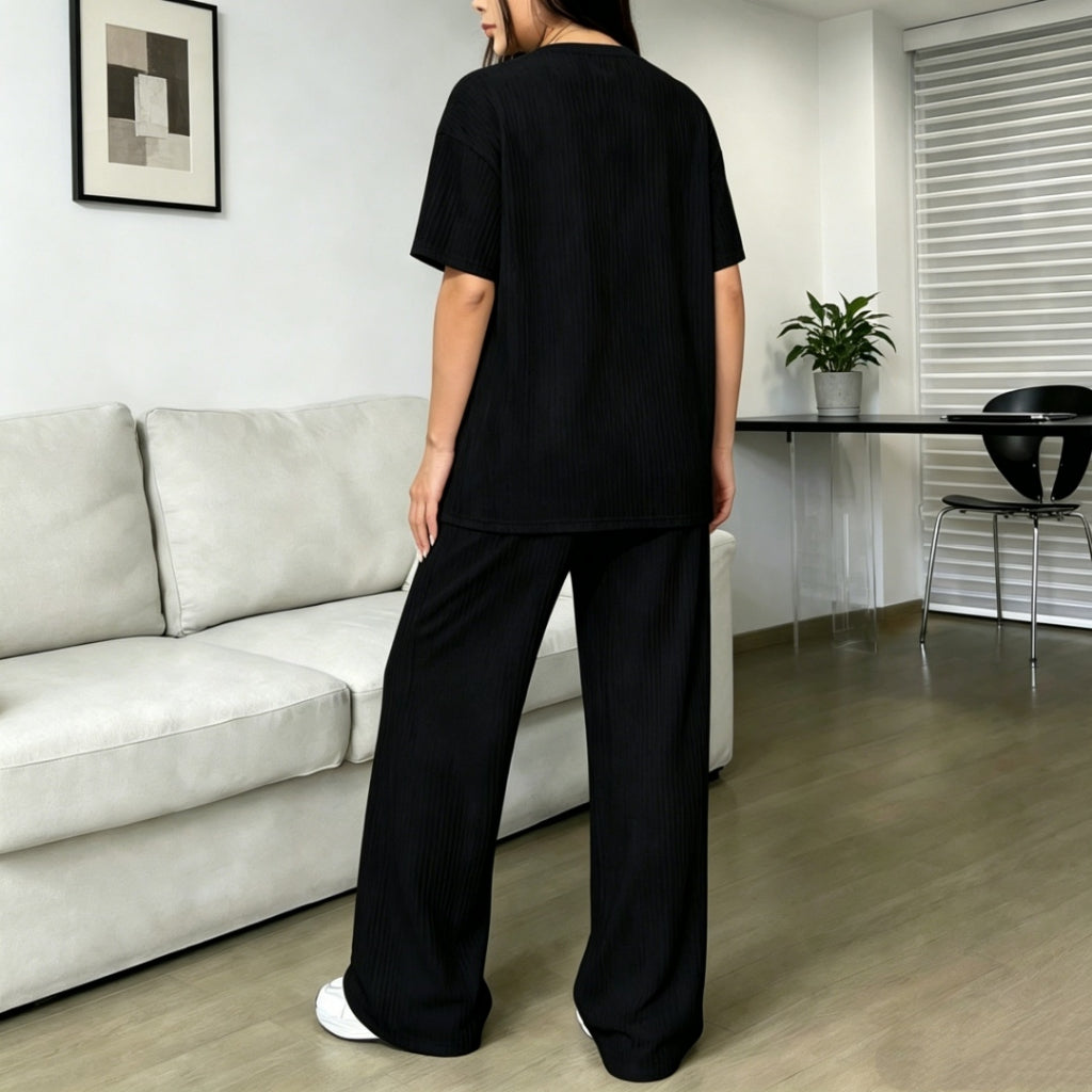 OFERTA LIMITADA Conjunto 2pz Mujer Ropa Casual Verano Blusa Manga Corta