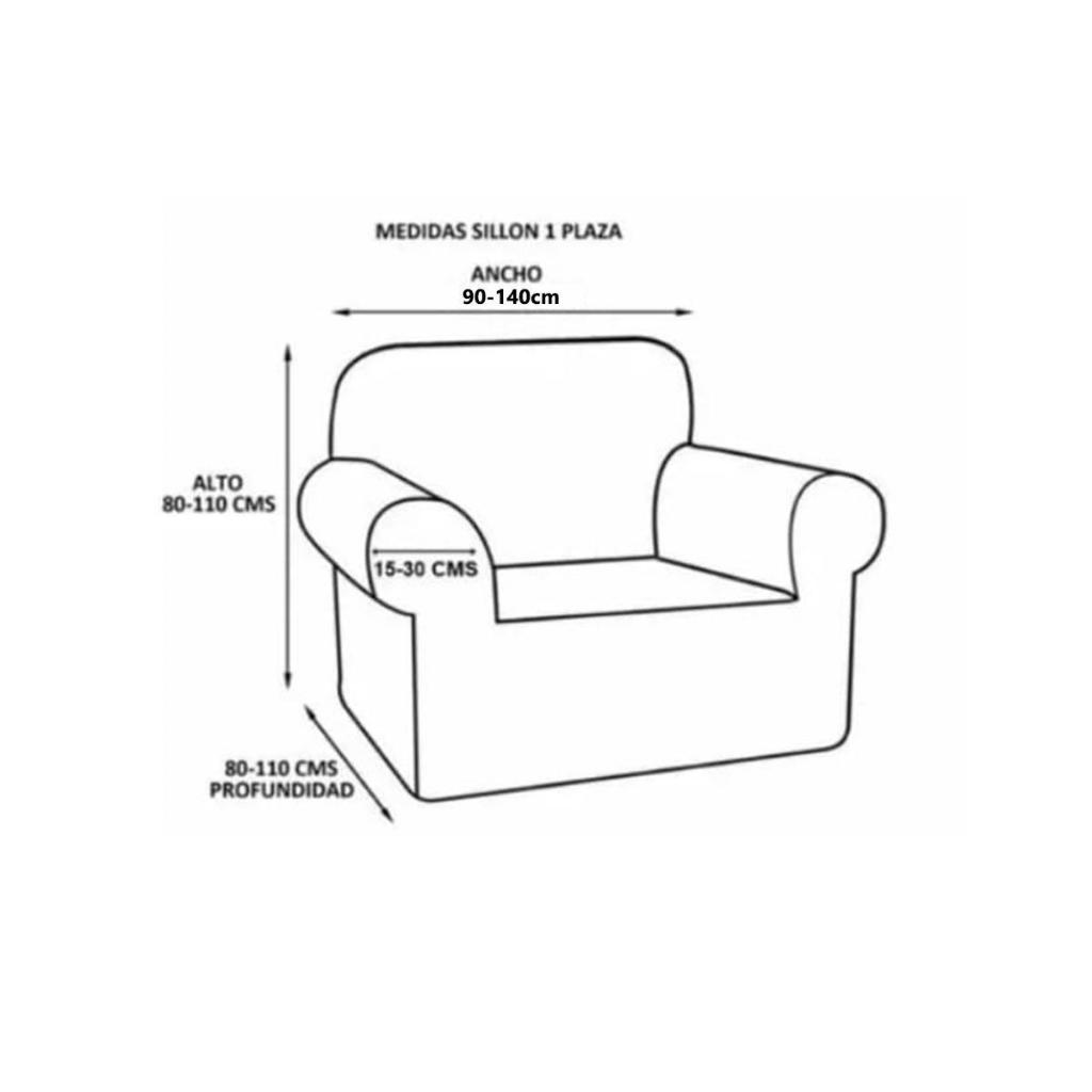 Funda para Sofá 1 2 3 Plazas,Cubre Sillón Resistente a Salpicaduras