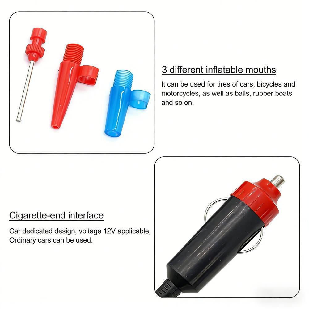 Inflador de Llantas Portátil 12V para Auto y Camioneta