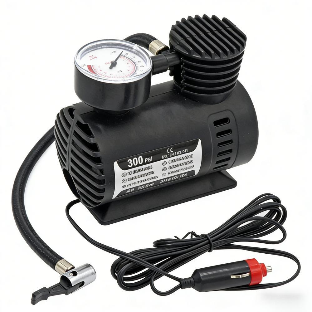 Inflador de Llantas Portátil 12V para Auto y Camioneta