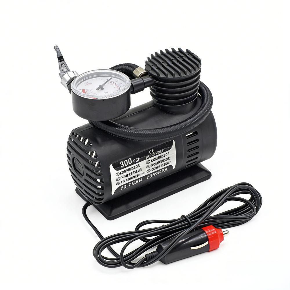Inflador de Llantas Portátil 12V para Auto y Camioneta