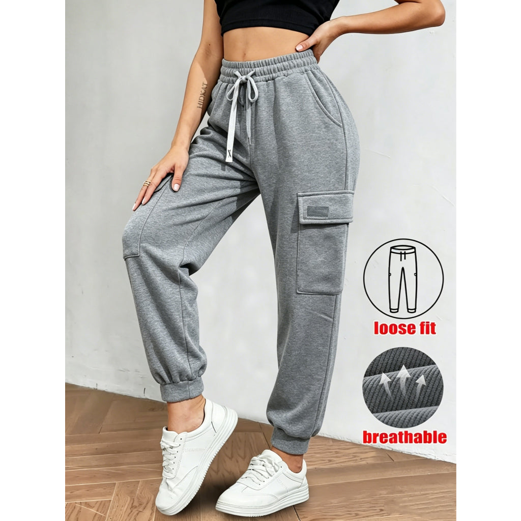 Pantalones Cargo Mujer Holgados Transpirables Casual Deportivos