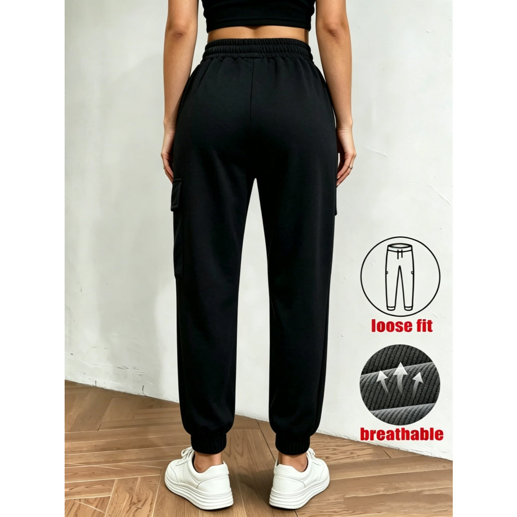 Pantalones Cargo Mujer Holgados Transpirables Casual Deportivos
