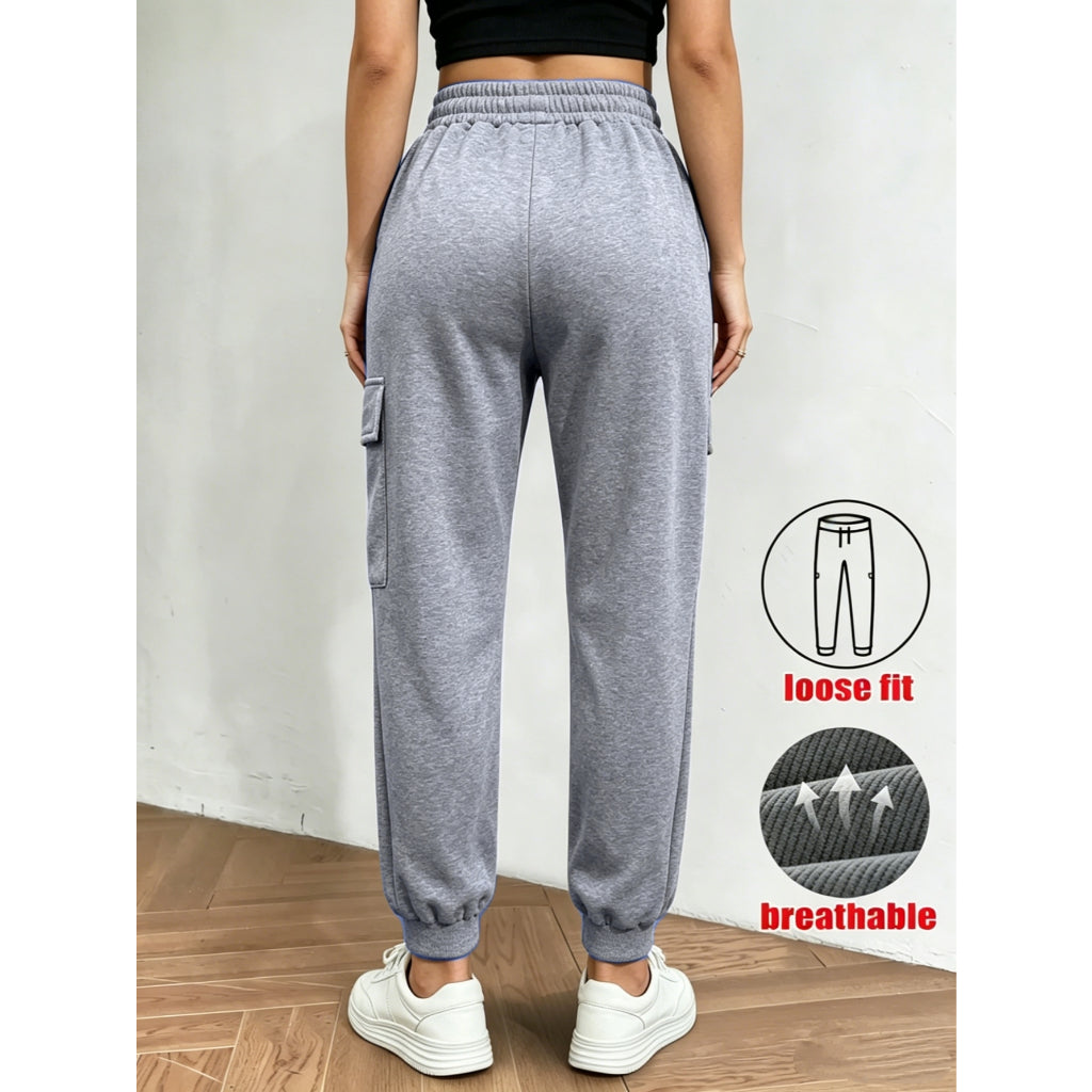 Pantalones Cargo Mujer Holgados Transpirables Casual Deportivos
