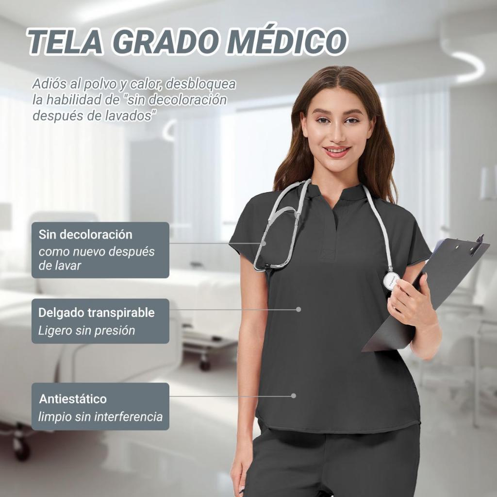 Conjunto Uniforme de Enfermería Unisex