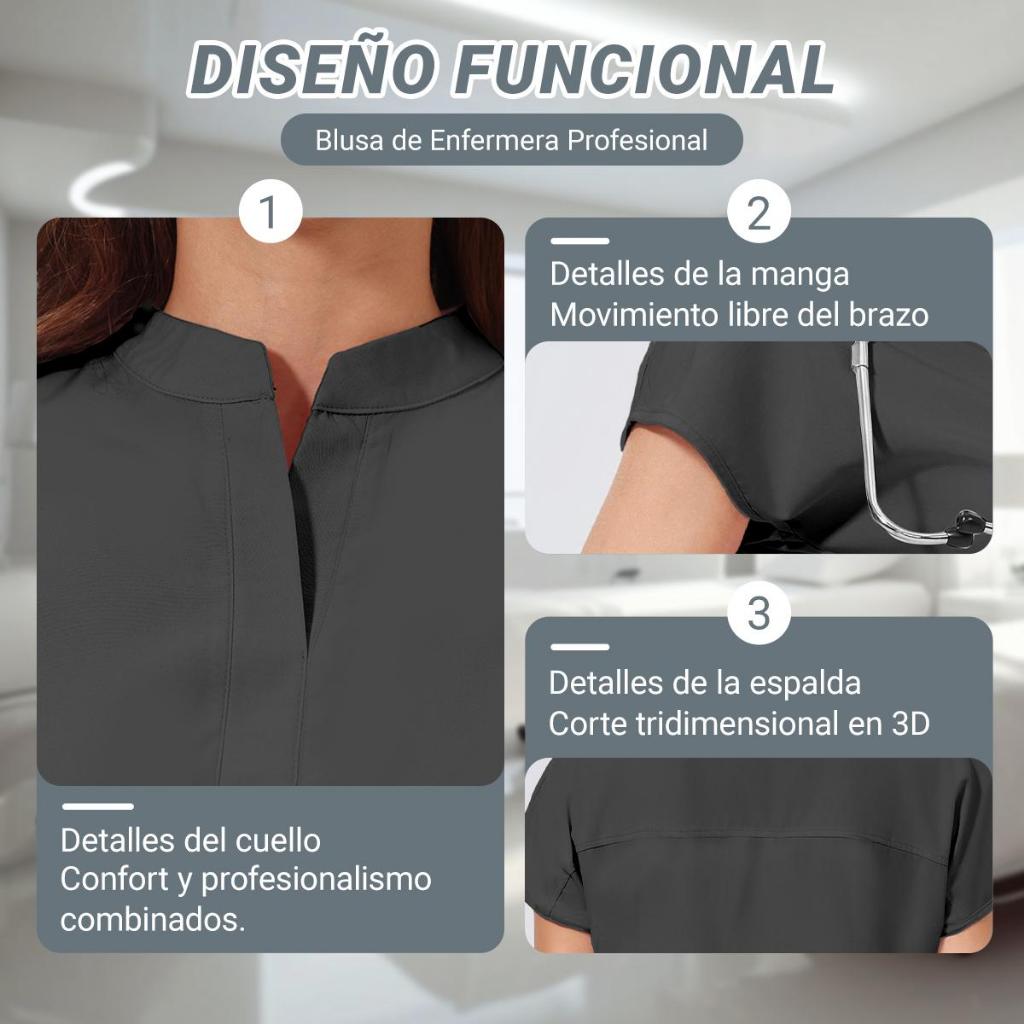 Conjunto Uniforme de Enfermería Unisex