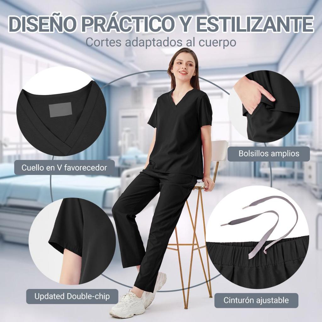 Conjunto Uniforme de Enfermería Unisex