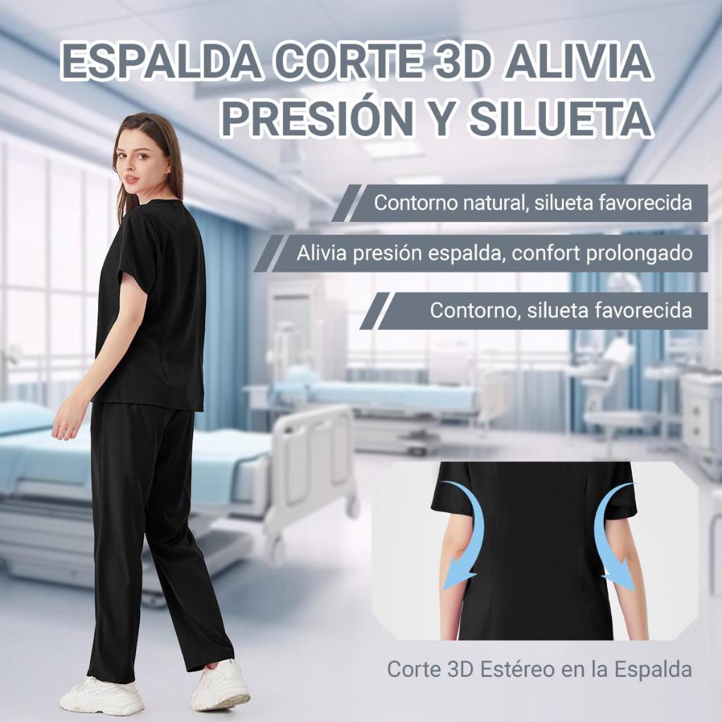 Conjunto Uniforme de Enfermería Unisex