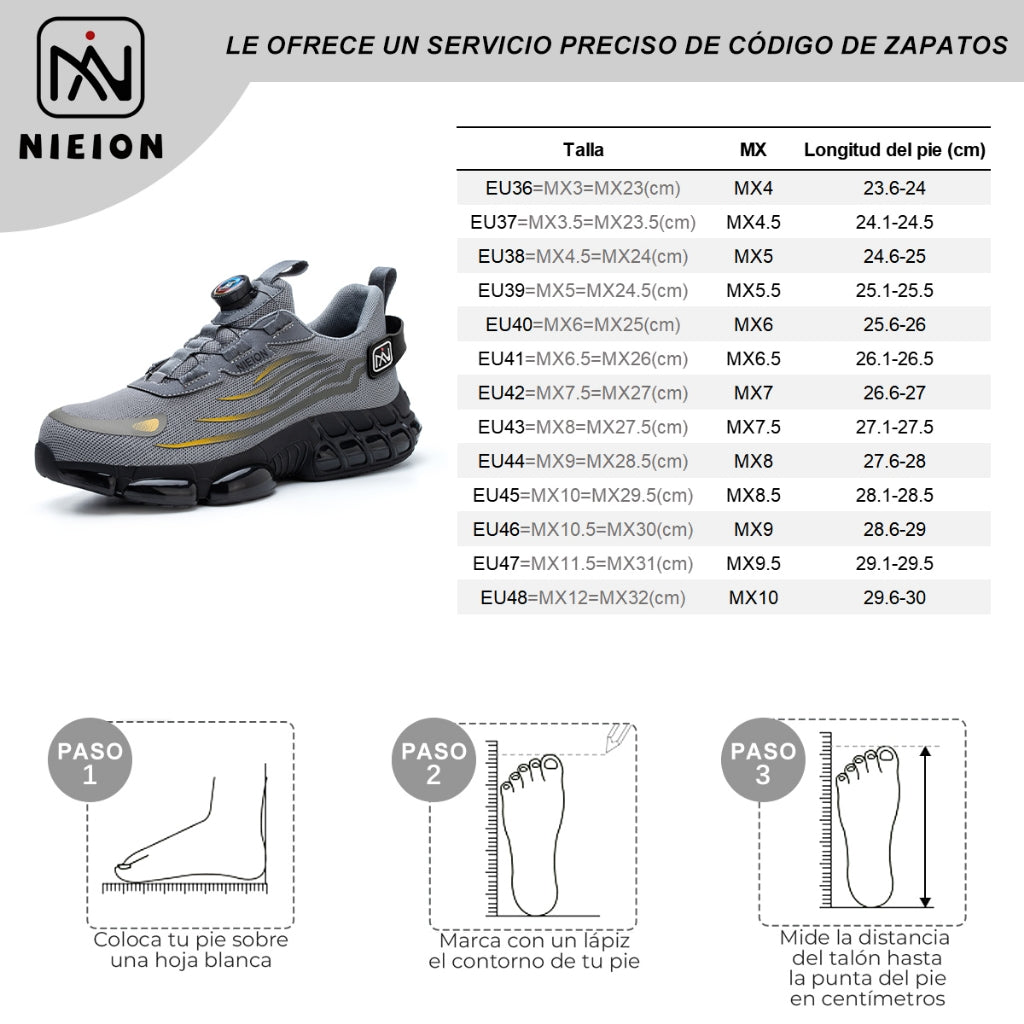 Tenis de Seguridad Hombre Nieion