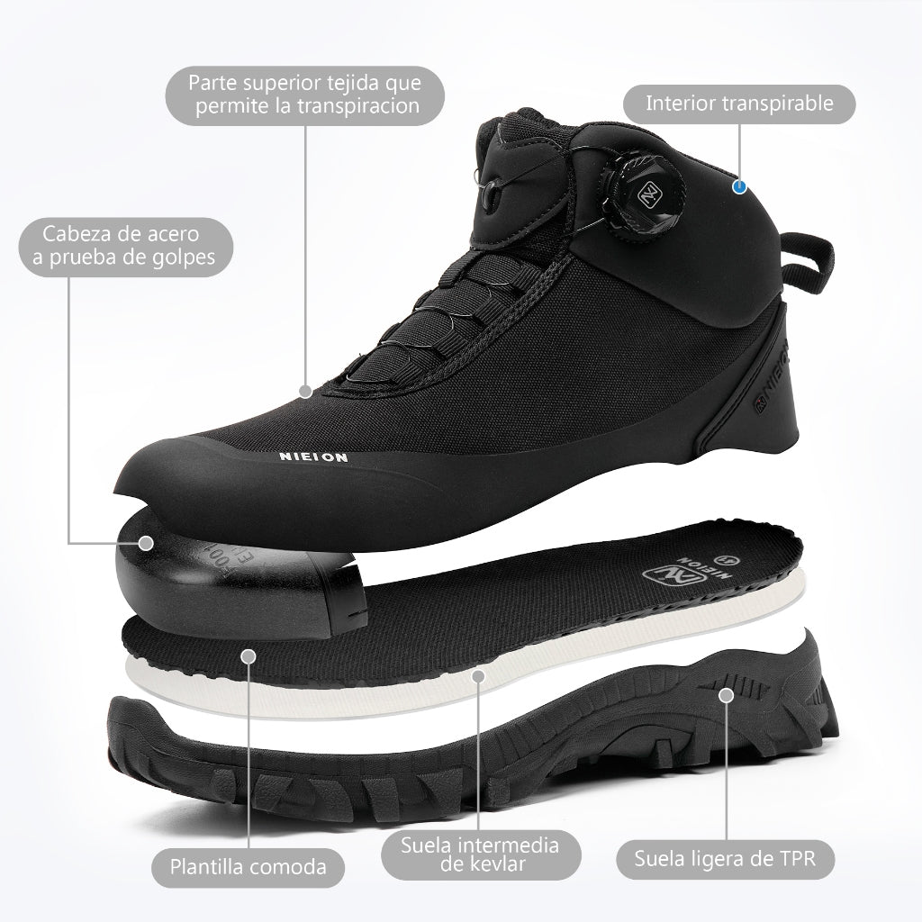 Botas de Seguridad Hombre Nieion Resistentes