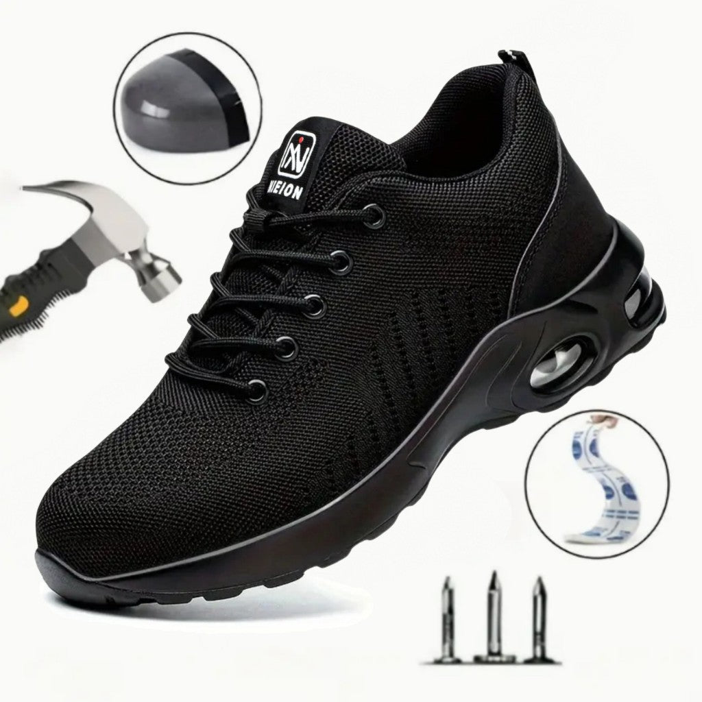Tenis de Seguridad Hombre Nieion Fibra Transpirable
