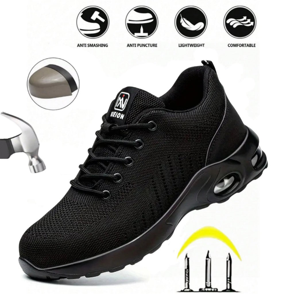 Tenis de Seguridad Hombre Nieion Fibra Transpirable