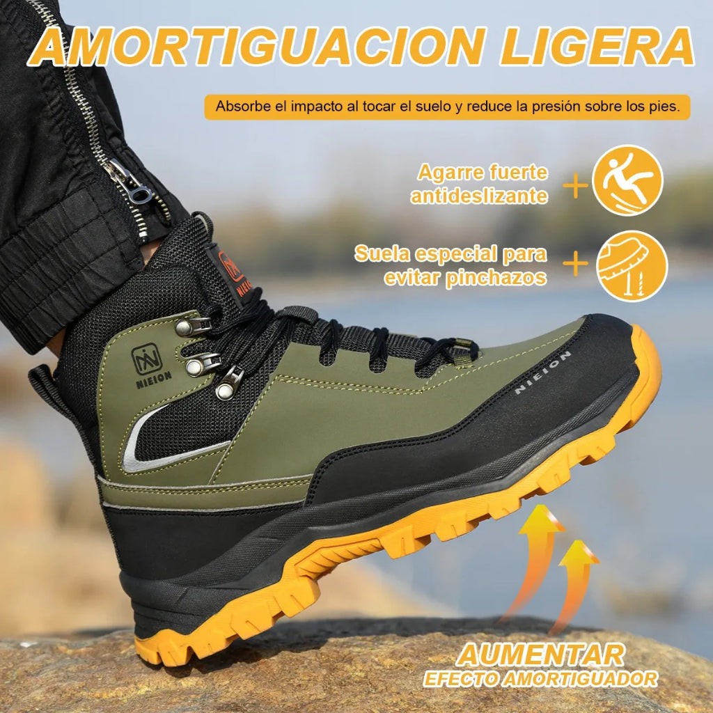 Botas de Seguridad Hombre Nieion Punta Acero Antipinchazos