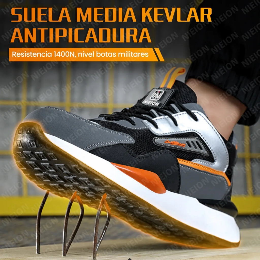 Tenis de Seguridad Hombre Zapatilla Sport Industrial