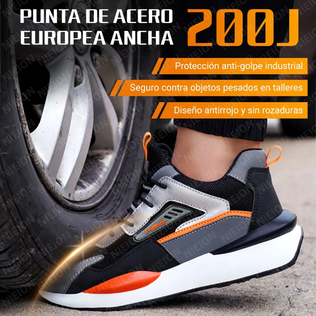Tenis de Seguridad Hombre Zapatilla Sport Industrial