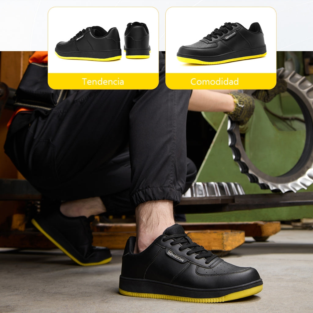 Tenis de Seguridad Hombre Nieion 100% Transpirable