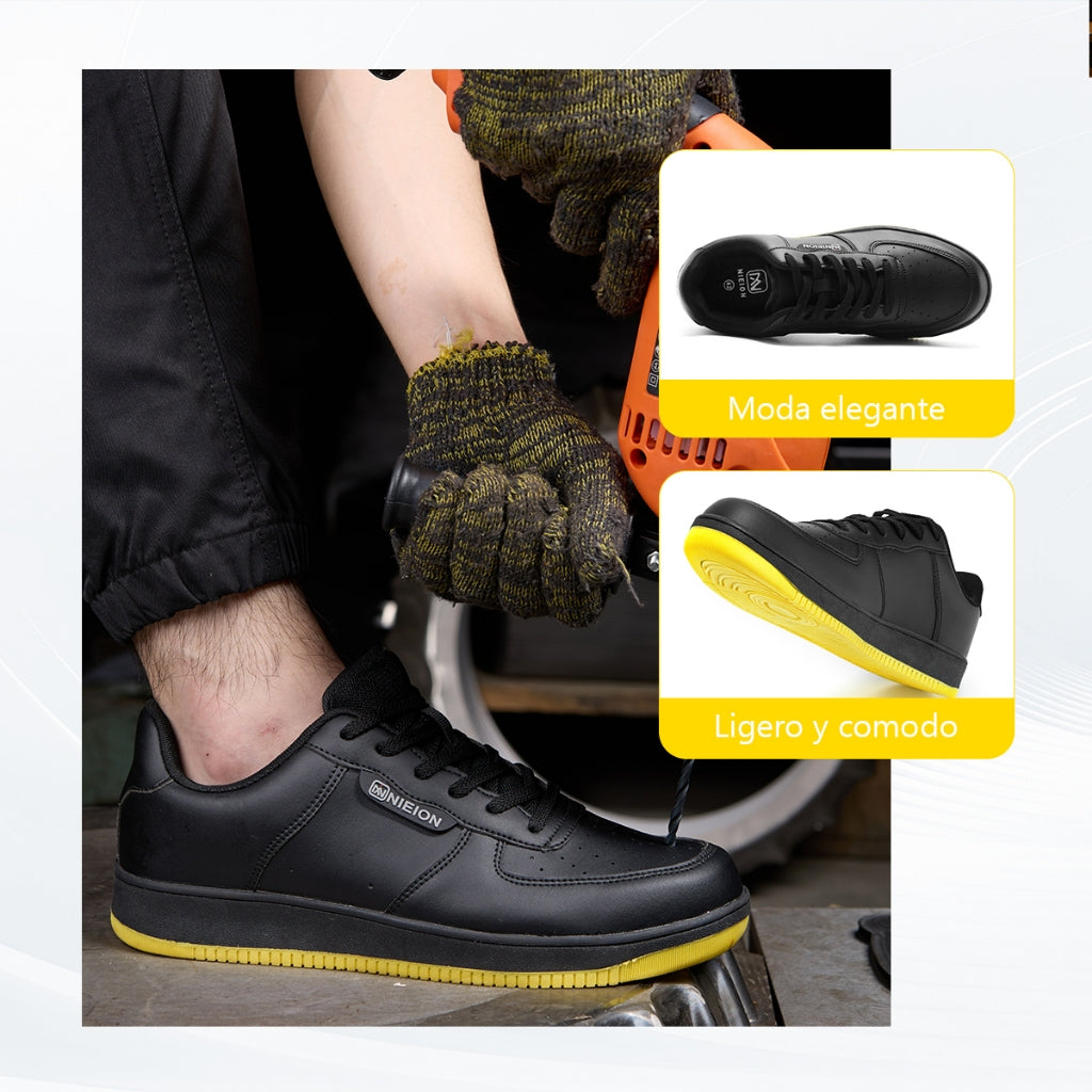 Tenis de Seguridad Hombre Nieion 100% Transpirable