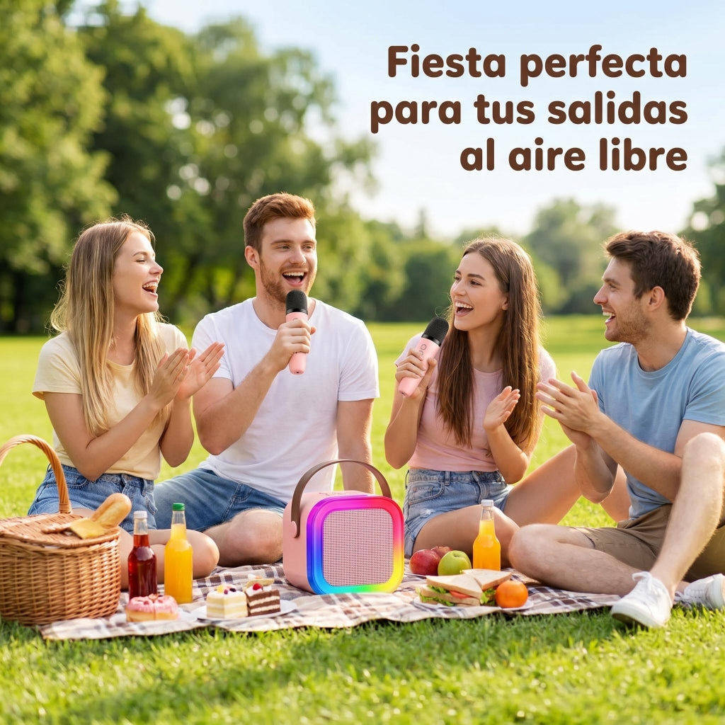 Mini altavoz karaoke