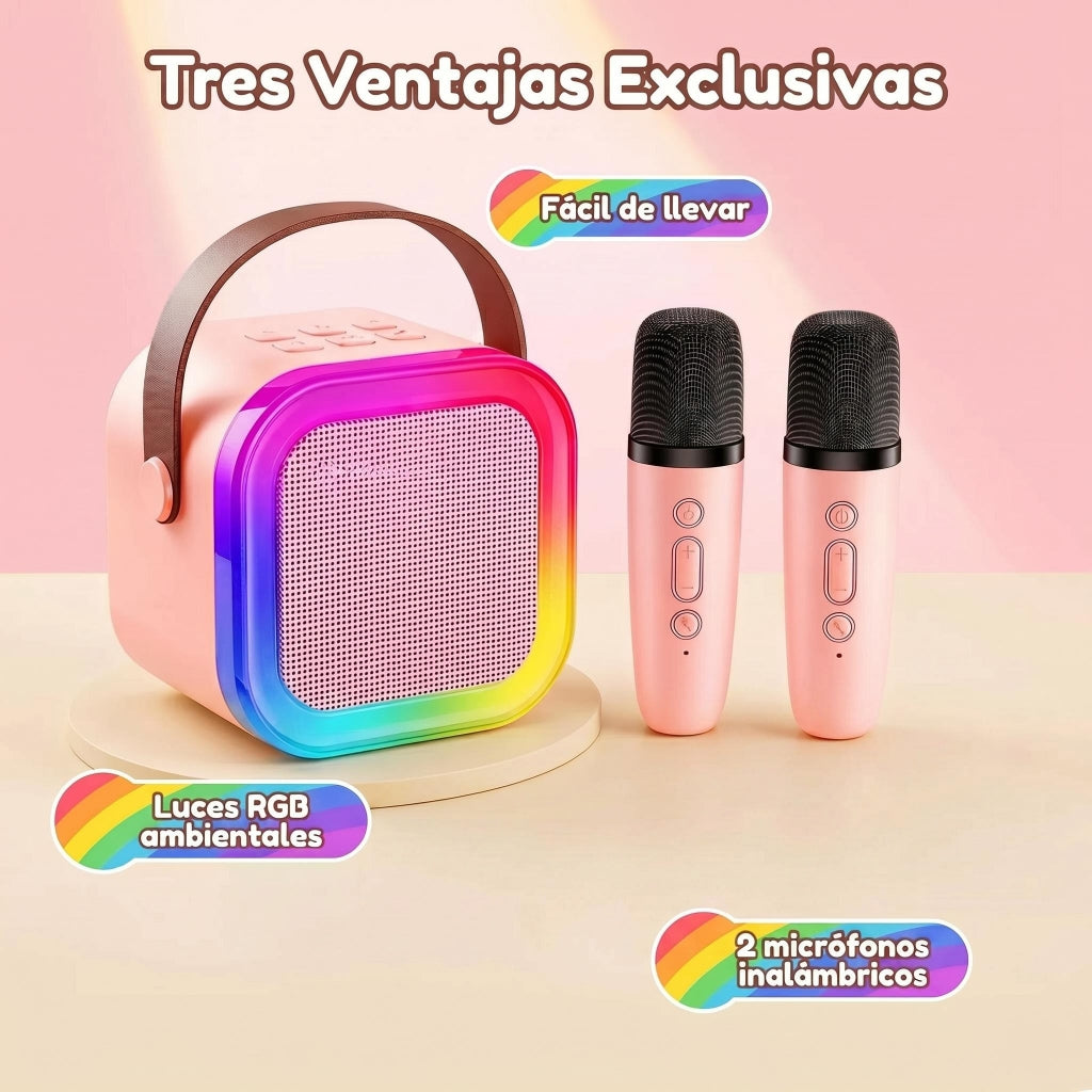 Mini altavoz karaoke