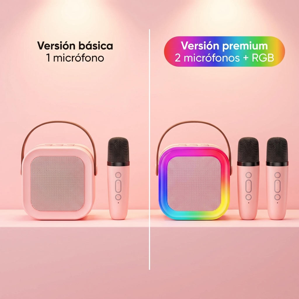 Mini altavoz karaoke