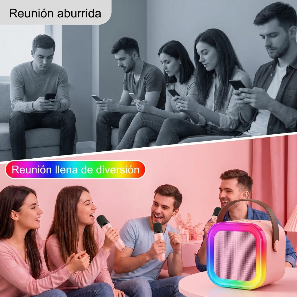 Mini altavoz karaoke